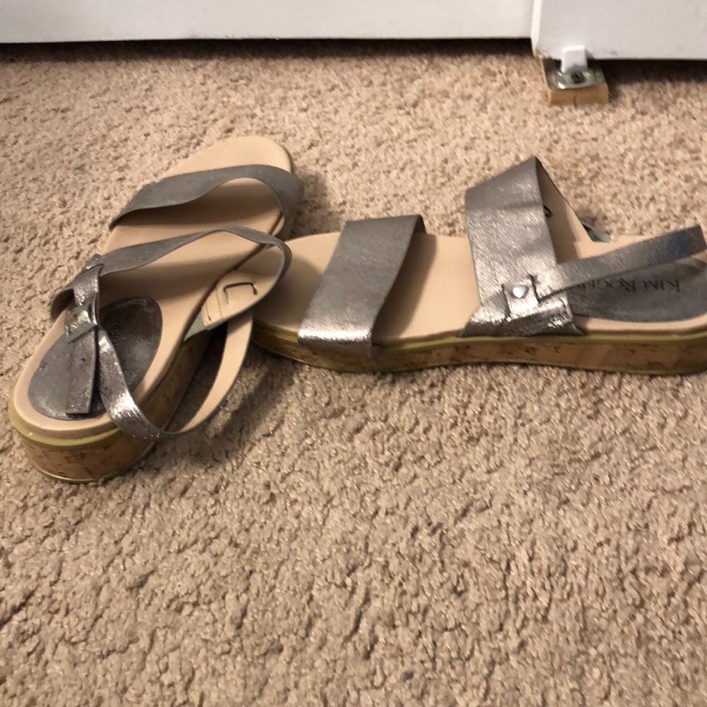 Kim Rogers Silver Sandals
